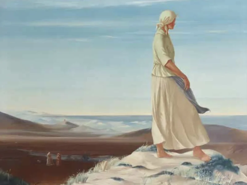 1892-Fritz Burmann - Vista sul mare